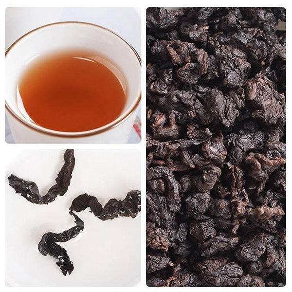 50g -500g High Concentration Oil Cut High Mountain Tea Black Oolong Tea
