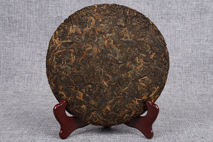 HelloYoung Yunnan Pu'er Ripe Tea 357g Big Golden Bud Ripe Puerh Tea Cake
