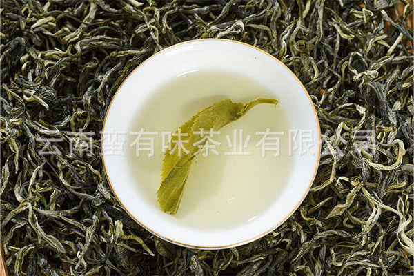 HelloYoung 500g Yunnan green tea Yunnan green tea Mao Jian Mao Feng Hundred tea leaves