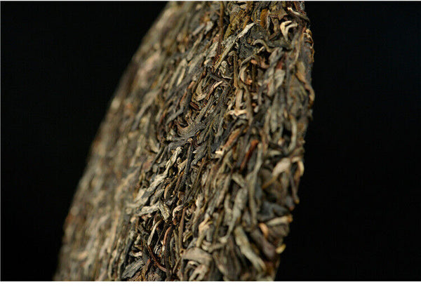 HelloYoung 357G Brown Mountain Pu-erh Raw Tea Ancient Pure Material Pu-erh Seven Seed Cake