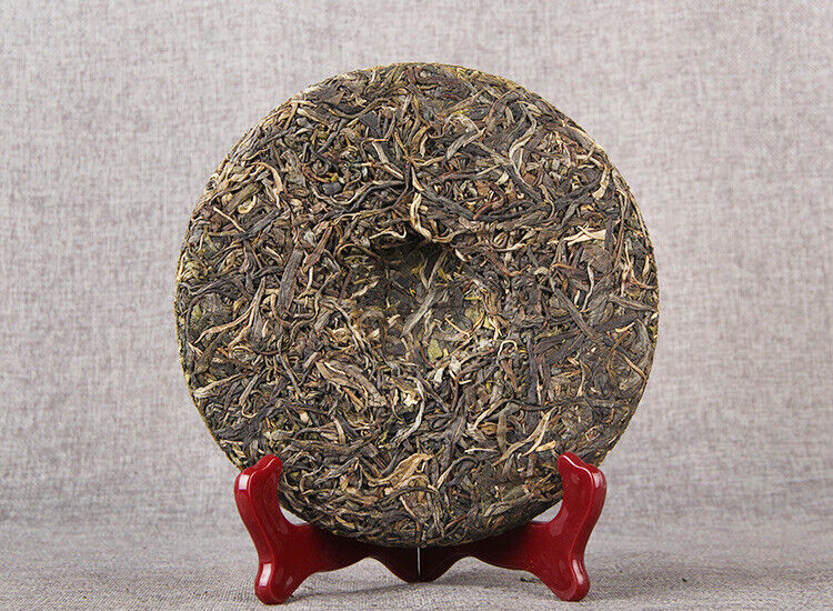 HelloYoung 357g Ancient Tree Puerh Raw Tea Cake Traditional Handmade Puerh Material