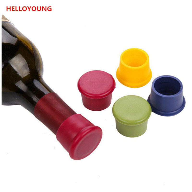 Bar Tools Silicone Wine Liquor Bottle Stopper Kitchen Stopper Rubber Accessories