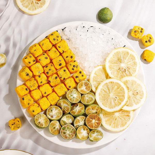Kumquat Lemon Passion Fruit Tea Cold Brewed Triangular Tea Bag Fruit Tea