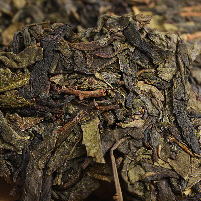 HelloYoung 357g Yunnan Pu-erh Tea Banzhang Big Leaf Pu-erh Raw Cakes Seven Seeds Cake Tea