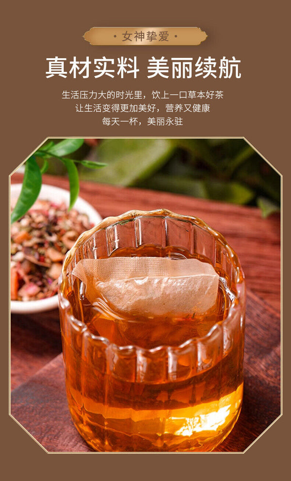American Ginseng, Lingzhi, Astragalus Tea: Vitality for Women
