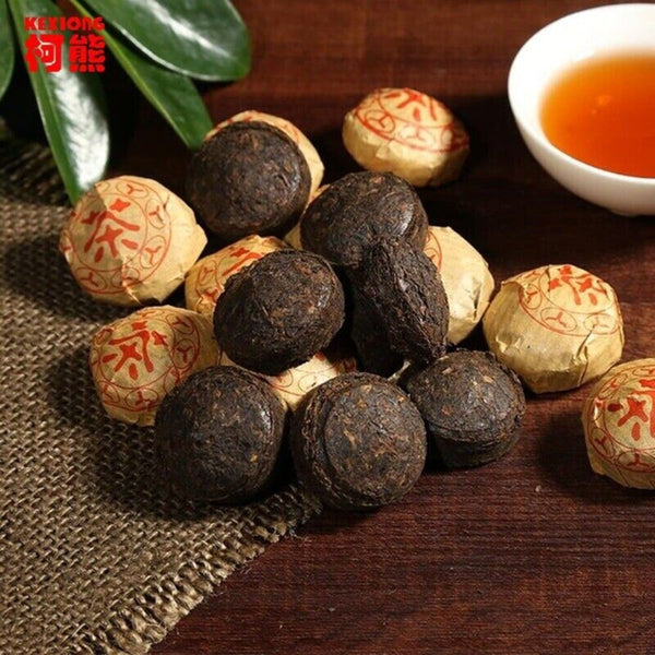 Organic Puer Tea Mini Tuocha Yunnan Traditional Cooked Pu-Erh Tea Cakes 250g