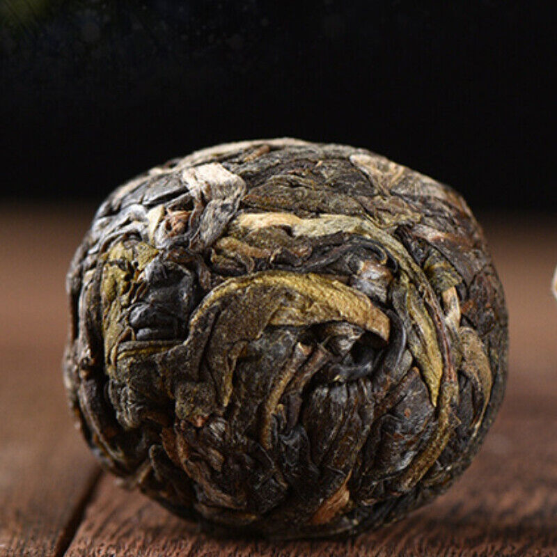 HelloYoung Green Tea Menghai Dragon Ball Puerh Raw Tea 500g Premium Big Tree Pu'er Tuocha