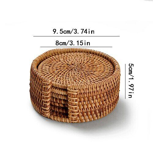 Coasters Set Pot Pad Table Mat Placemats Porta Copos Placemats Home Decoration