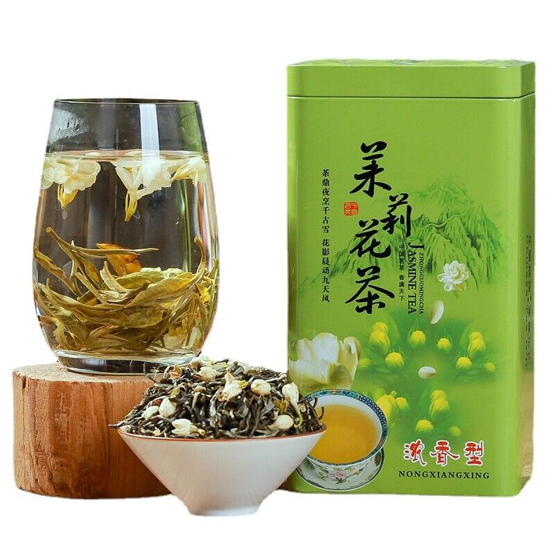 HelloYoung New Tea Jasmine Tea Strong Fragrant Cans Loose Green Tea Leaves Herbal Tea Secondary image
