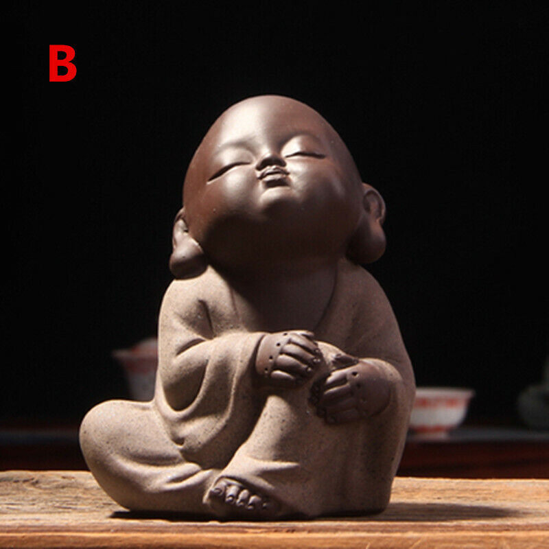 Hand Decoration Pet Monk Sand Tea Set Buddha Factory Outlets Tea Fitting