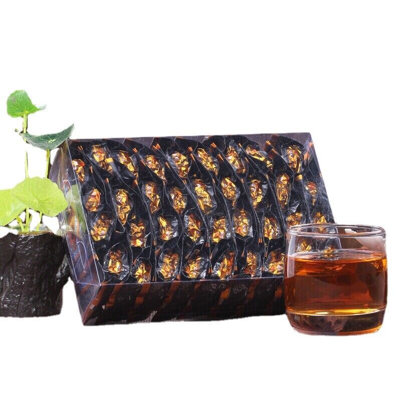 HelloYoung 250g Oil Cut Fast Weight Loss Black Oolong Tea Baked Fat Burn Slimming Fit Diet Secondary image