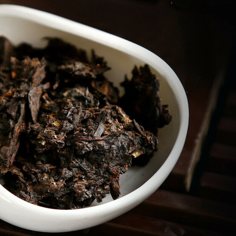 TemuTea 250g Classic Pu-erh Tea Brick Aged Ripe Puer Tea Brick