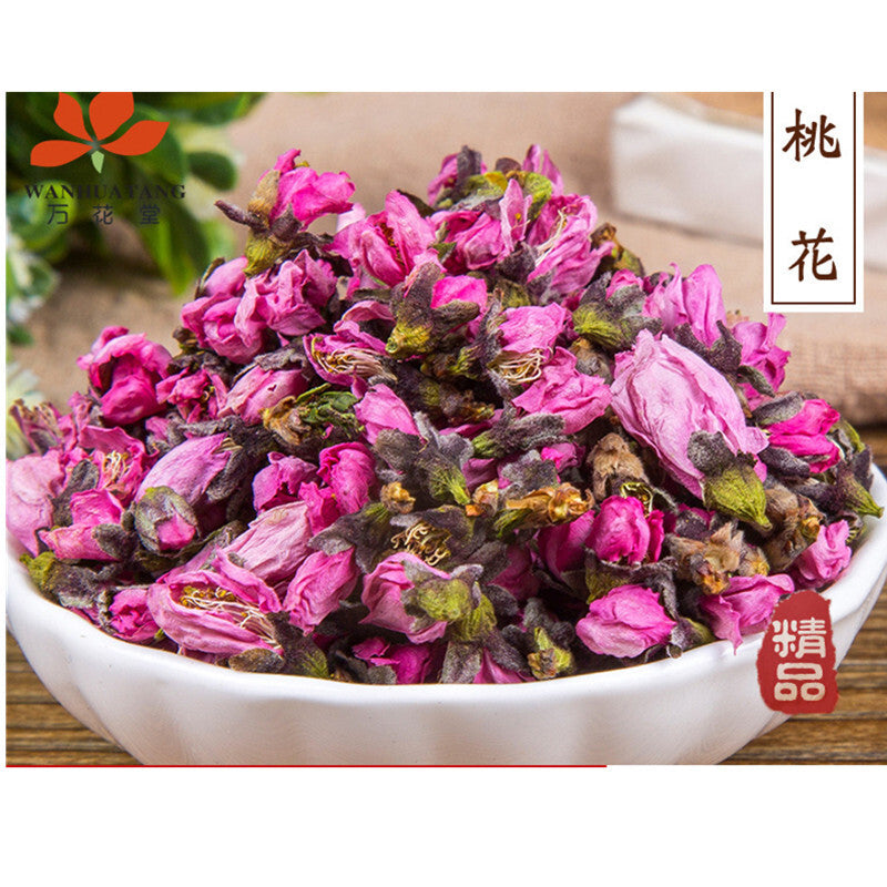Natural Peach Blossom Tea Loose Chinese Herbal Tea High-quality Peach Blossom