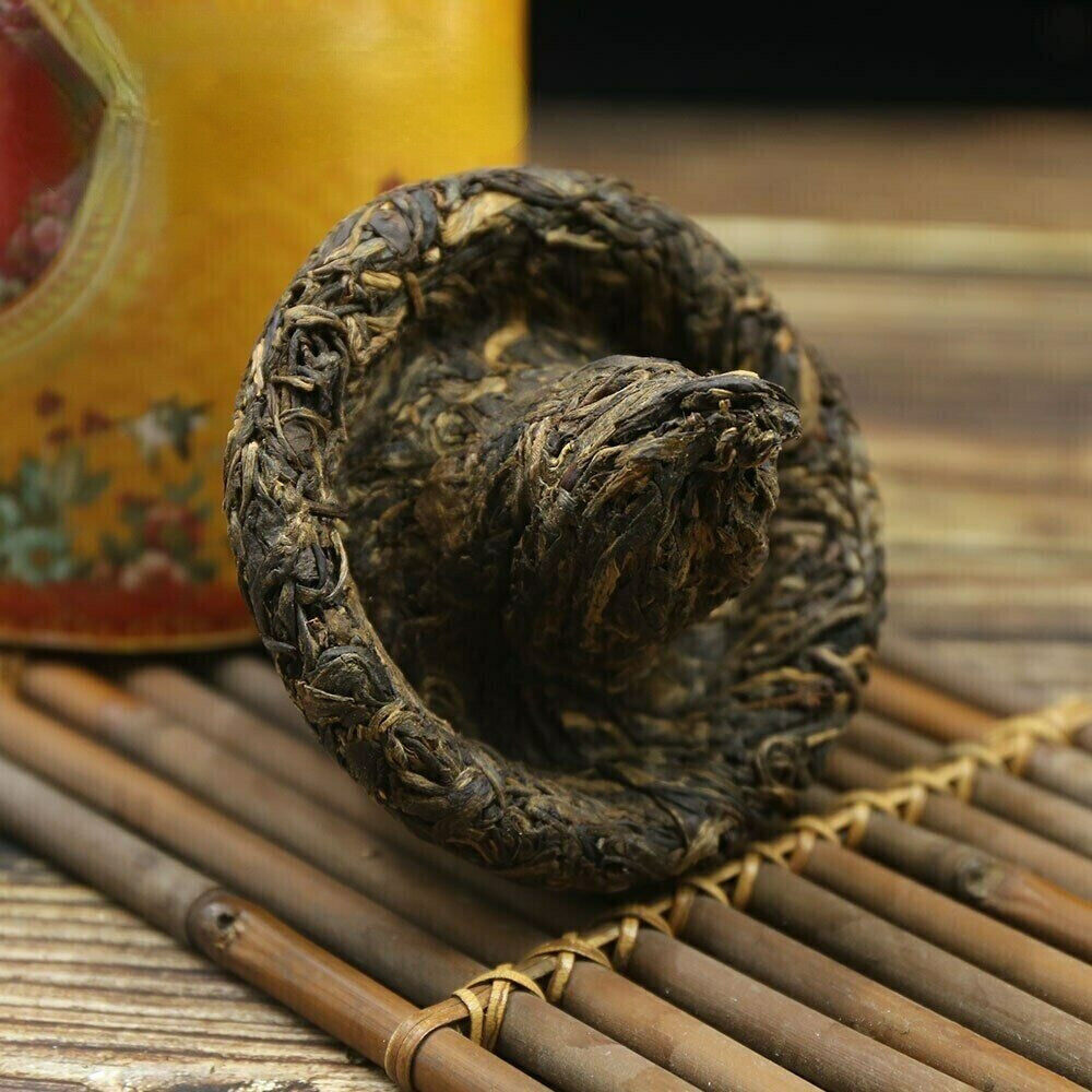 HelloYoung TuLin Phoenix Yunnan Tuocha Tea Top-grade "Ji Xiang" Mushroom Tuocha Puerh 250g Main image