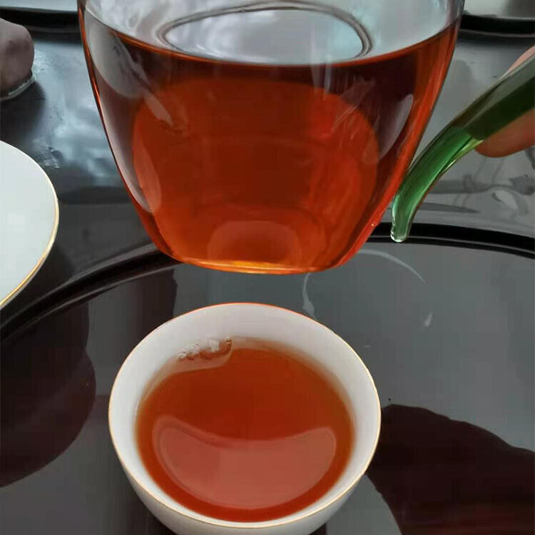 HelloYoung 357G Wing Pu No. Old Affection Ripe Pu Yunnan Ancient Tree Pu'er Old Tea