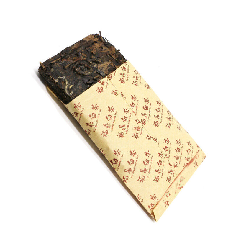 HelloYoung Health  Dry Tea Traditional Craft Tea Fuding White Tea Brick 100g