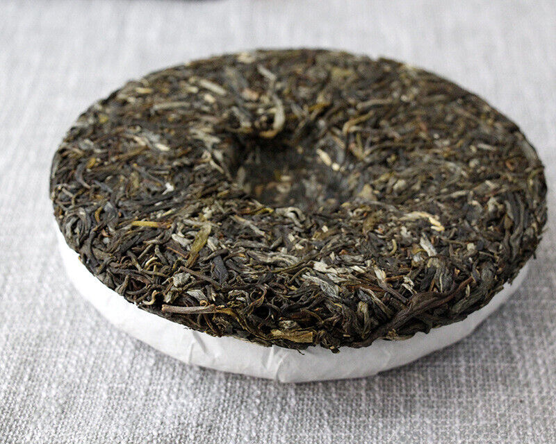 357g Yunnan Pu'er Tea Menghai Tea Raw Tea Pu'er Bulang Mountain Raw Cake Raw Pu