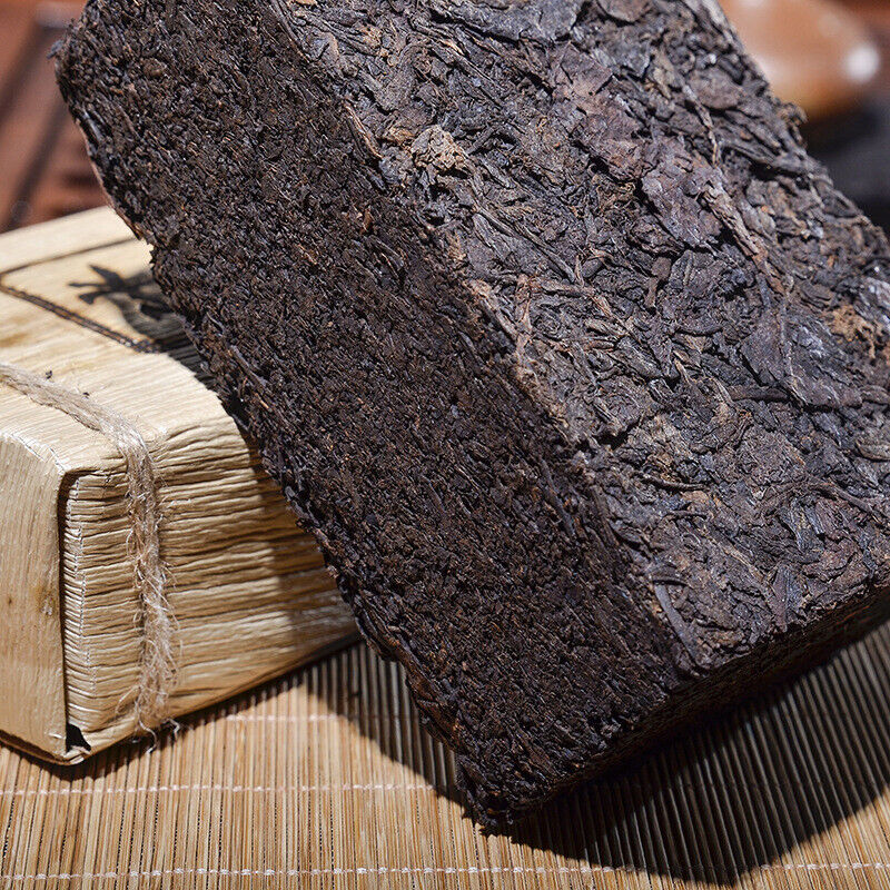 HelloYoung Pu'er tea cooked tea brick tea Icelandic ancient cooked tea brick 500g/1.1lb