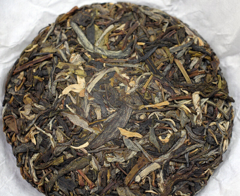 HelloYoung 100g 10 Cakes Yunnan Sleeping Deer Mountain Pu'er Tea Raw Cake Tea Wuqiu Shan