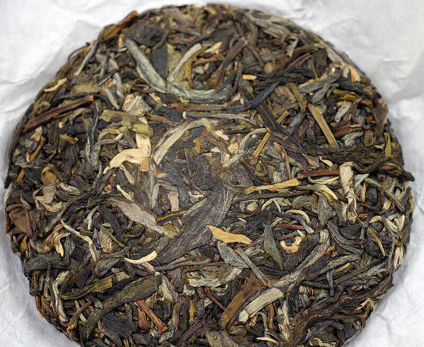 HelloYoung 100g 10 Cakes Yunnan Sleeping Deer Mountain Pu'er Tea Raw Cake Tea Wuqiu Shan