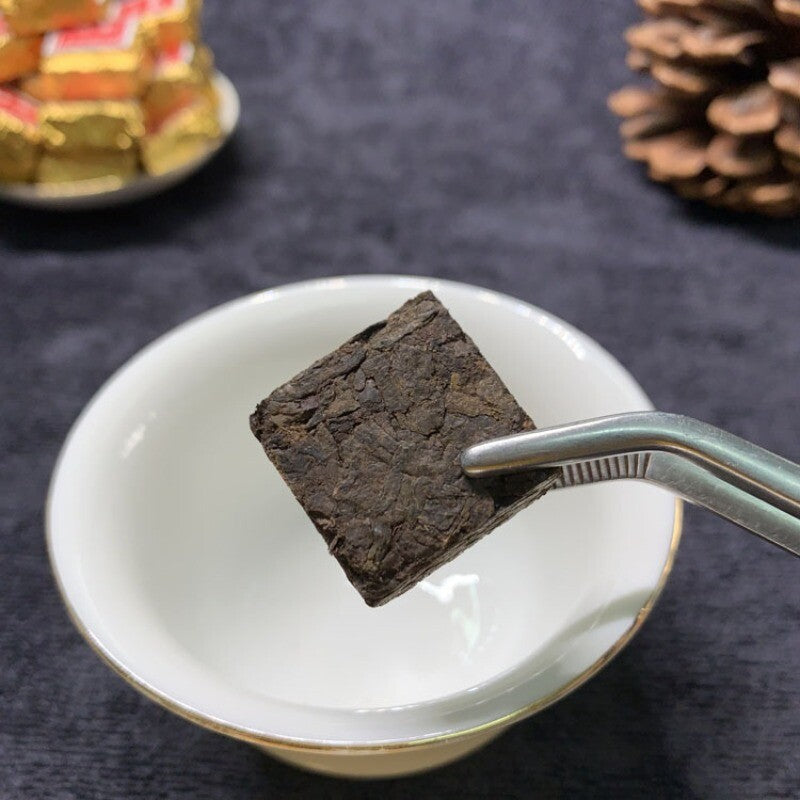 Glutinous Rice Fragrance Puerh Tea Small Tuo Tea Ripe Tea Bulk Tin 500g Secondary image