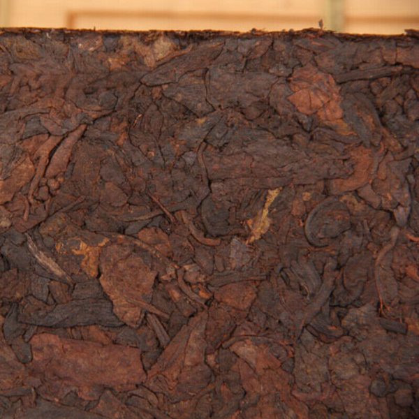 HelloYoung Brick Chinese Ancient Tree Big Leaf Pu-erh Tea 1000g Bamboo Shell Old Pu'er Tea