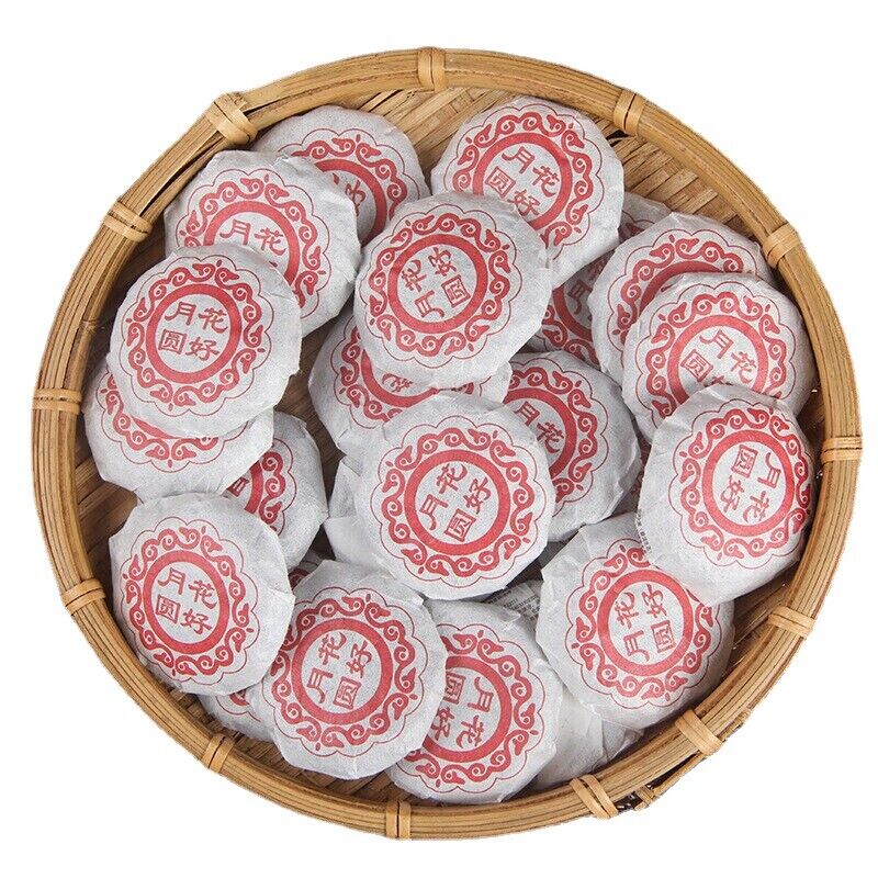 HelloYoung 500g Mid-Autumn Mooncake Pu'er Tea Premium Mini Tuocha Huahaoyueyuan Cha Tea Main image
