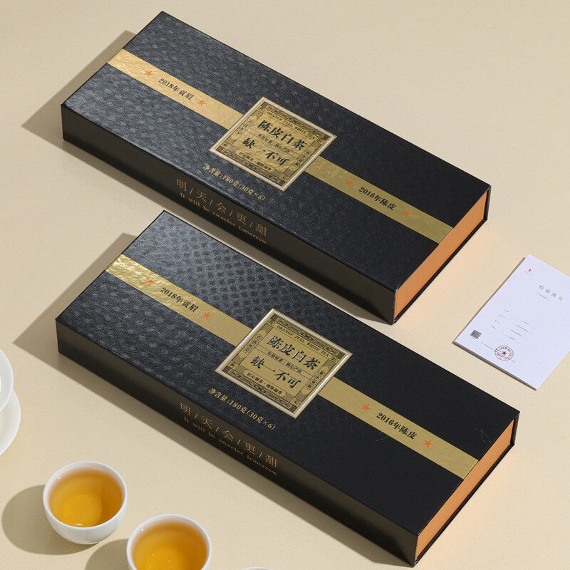 Fuding White Tea 2018 Gongmei Old White Tea Chenpi White Tea 180g Secondary image