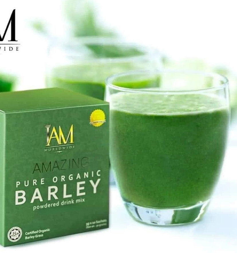DRINK MIX FROM AUSTRALIA - 1 BOX- PURE ORGANIC BARLEY POWDERED Secondary image