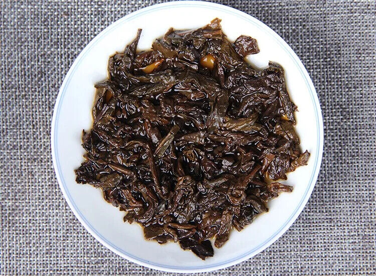 Pu'er Ancient Tree Camphor Fragrance Pu'er Tea Brick 500g Ripe Tea Yunnan Tea