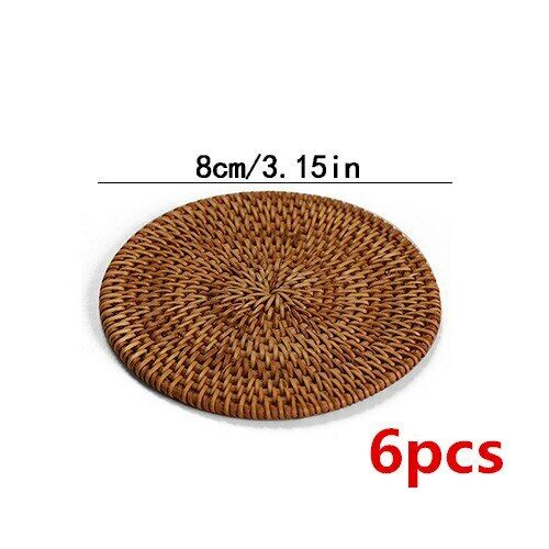 Coasters Set Pot Pad Table Mat Placemats Porta Copos Placemats Home Decoration