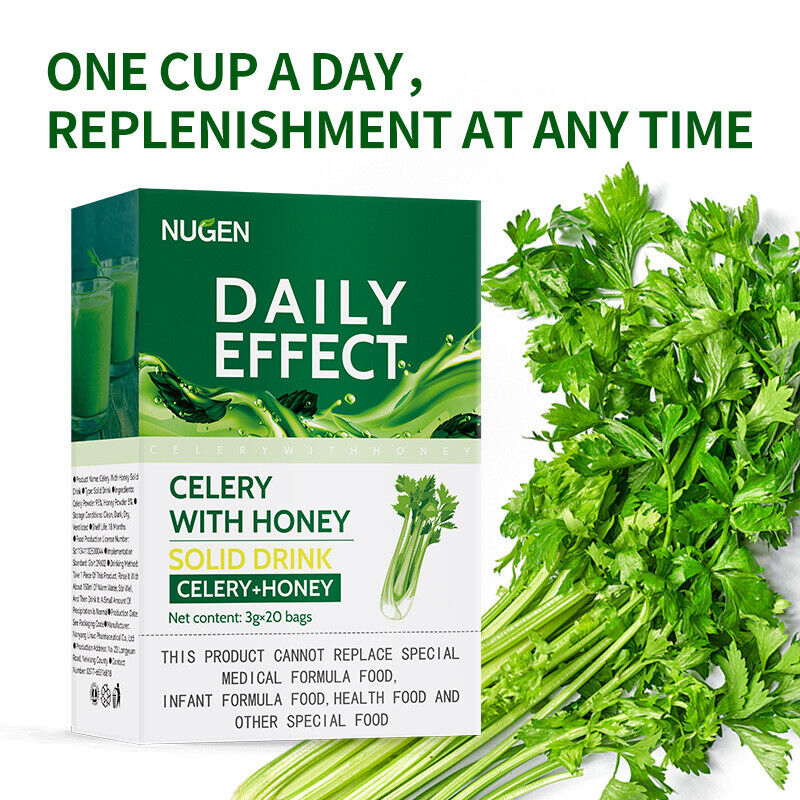 100g FDA Blood Pressure Lowering Liver Fire Celery with Honey Daliy Effect