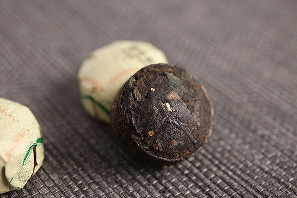 HelloYoung 500g Yunnan Pu'er Tea Golden Classic Glutinous Small Tuo Tea Mini Ripe Tea