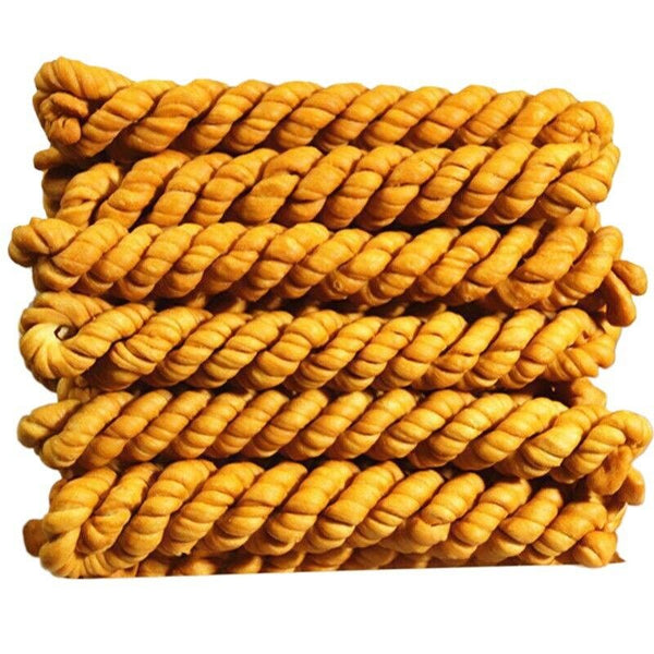 New Shaanxi Snacks Casual Long Twist Fragrant Crispy Twist Old-fashioned  Pastry