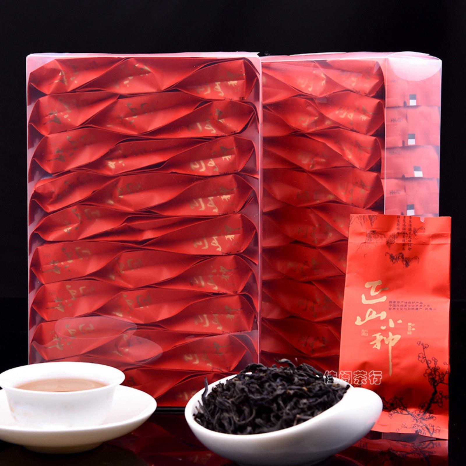 125g  Strong Aroma Bagged Tea Zheng Shan Xiao Zhong Black Tea Healthy Drink