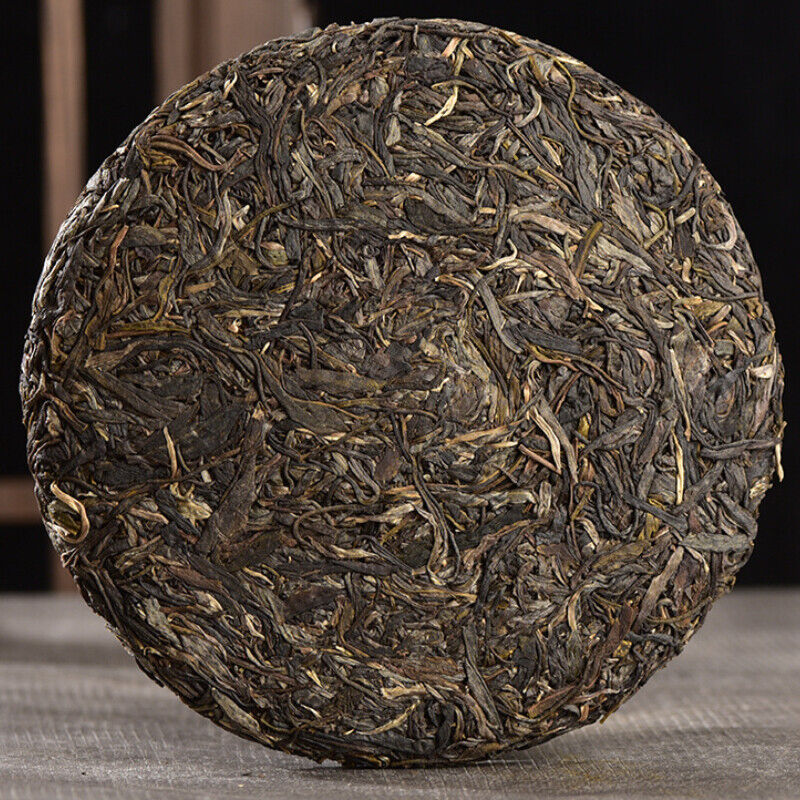 HelloYoung 357g Natural Big Leaf Pu'er Green Tea Health Yunnan Spring Pu-Erh Tea Secondary image