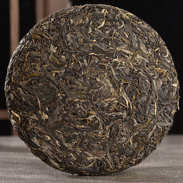 HelloYoung 357g Natural Big Leaf Pu'er Green Tea Health Yunnan Spring Pu-Erh Tea