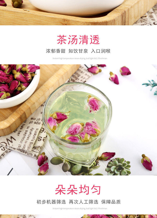 Rose Bulk Dried Rose Tea Bitter Water Rose Dried Flower Buds 500g