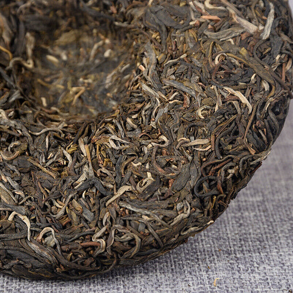 357g/12.59oz Big Tree Tea  Tea First Class Pu'er Raw Tea Mansong Spring Tea