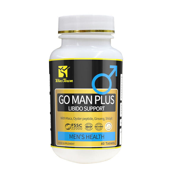Go Man Plus Libido Support Energy Tablet with MACA tablet 60 Tablets