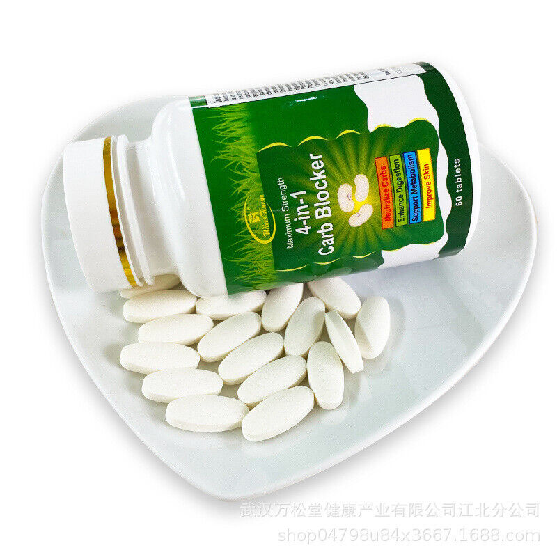 Carb Blocker Pill 60tablets Weight Loss Fat Naturally Safe Tablet 60 Tablets Secondary image