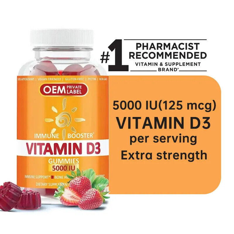 Height Growth Vitamin Gummies Booster Teen Vitamins For Kids 60 pills