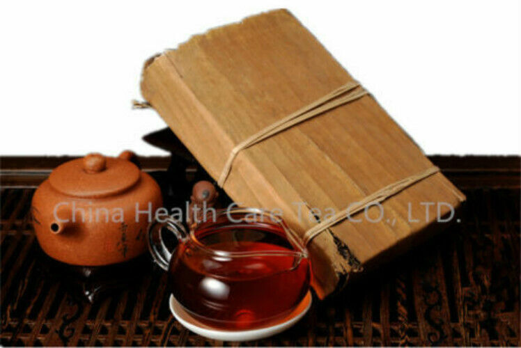 HelloYoung Pressed Tea Ecology Black Tea Yunnan Pu-Erh Tea Brick Organic Cooked Puer 250g