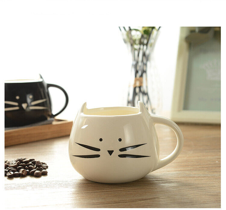 Ceramic Tea Set Cat Coffee Mug Cup Animal Milk Creative Coffee Porcelain Tea Cup