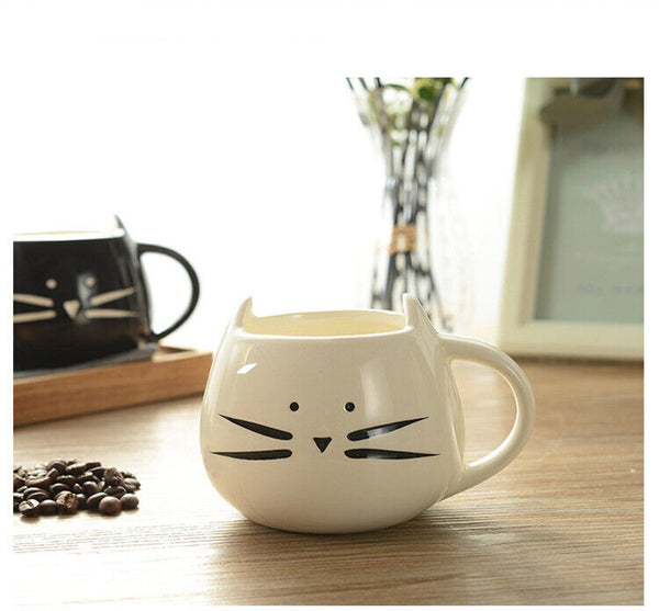 Ceramic Tea Set Cat Coffee Mug Cup Animal Milk Creative Coffee Porcelain Tea Cup