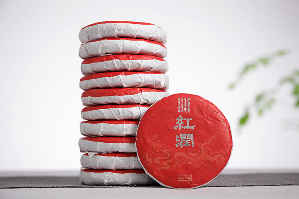 HelloYoung 100g Yunnan Red Tea Yunnan Red Tea Red Run Small Cake Big Tree Black Tea Cake