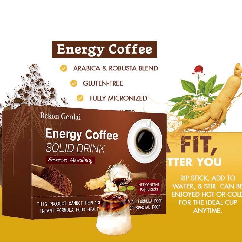 Cappuccino 1/2/4boxes Man Power Coffee Maca Extract - Fertility Testobooster