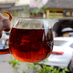 ''Old Ban Zhang'' Ancient Tree Handmade Shu Puerh Tea，2018 Ripe Puerh Tea 357g