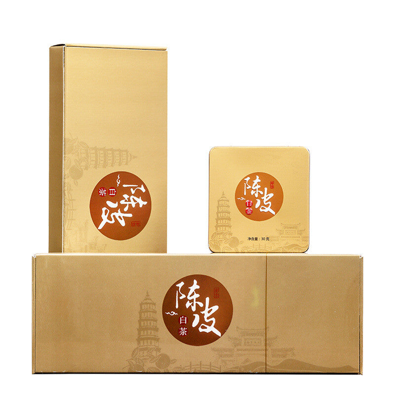 Fuding White Tea 2018 Shou Mei Chen Pi Old White Tea Smoking Sticks 180g