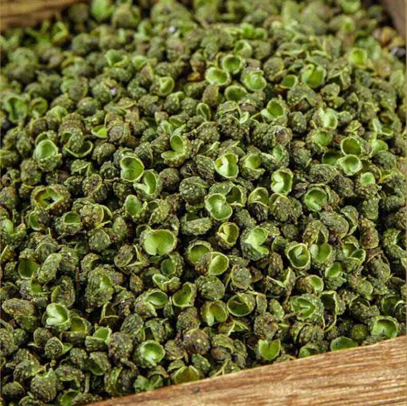 250g Chinese Sichuan Flower Pepper Szechuan Peppercorns Green pepper Ma Jiao, 麻椒